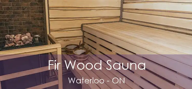  Fir Wood Sauna Waterloo - ON