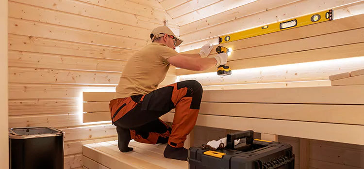 Residential Sauna Assembly And Installation in Waterloo, Ontario