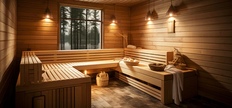 Traditional Sauna Design in Waterloo, ON