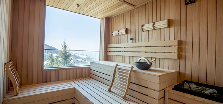 Infrared Sauna Glass Window Installation in Waterloo, ON