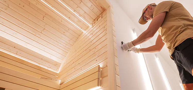 Luxury Spa-grade Sauna Setup in Waterloo, Ontario