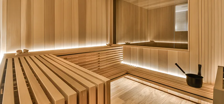 Cedar Wood Sauna Customization in Waterloo, ON