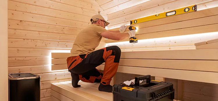 Outdoor Sauna Installation Service in Waterloo, ON