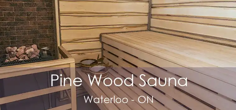  Pine Wood Sauna Waterloo - ON