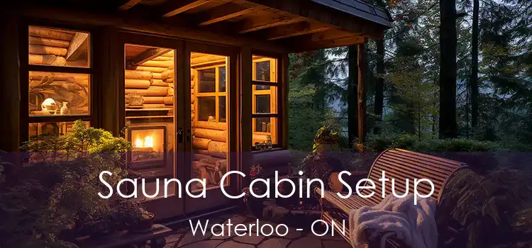  Sauna Cabin Setup Waterloo - ON