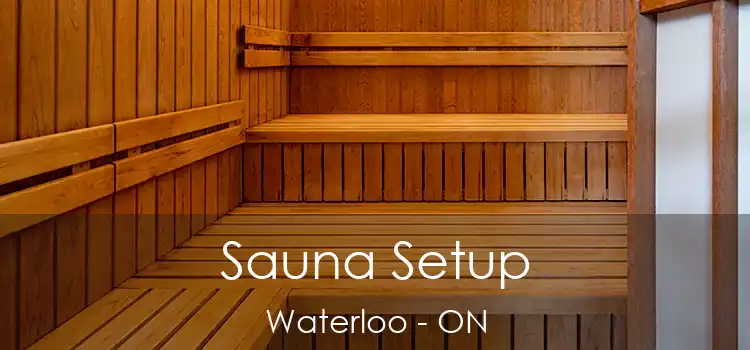  Sauna Setup Waterloo - ON
